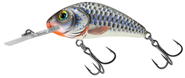 salmo hornet rattlin' floating 3,5 cm Silver Holographic Shad
