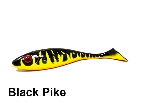 Gator gum shad 27 cm Black Pike