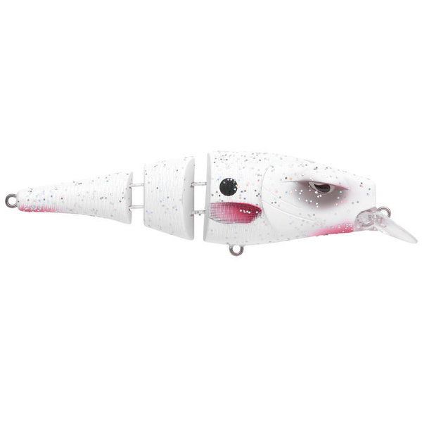 Spro pikefighter triple jointed mw 14,5 cm/52 gram Albino Ghost