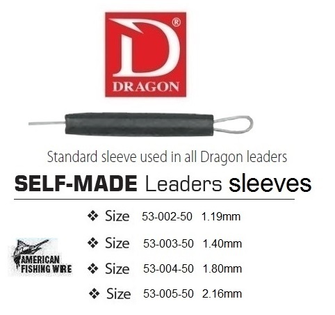 Dragon Leader Sleeves maat 4  1,80 mm