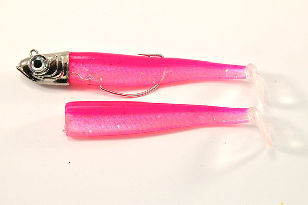 GT-Bio Roller Shad Rose Fluo 23 gram combo