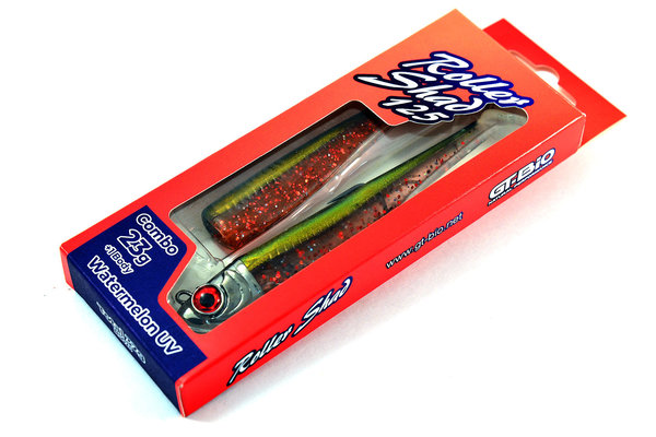 GT-Bio Roller Shad Watermelon UV 23 gram combo